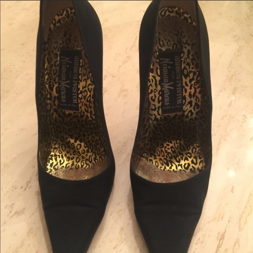 Neiman Marcus Heels Black